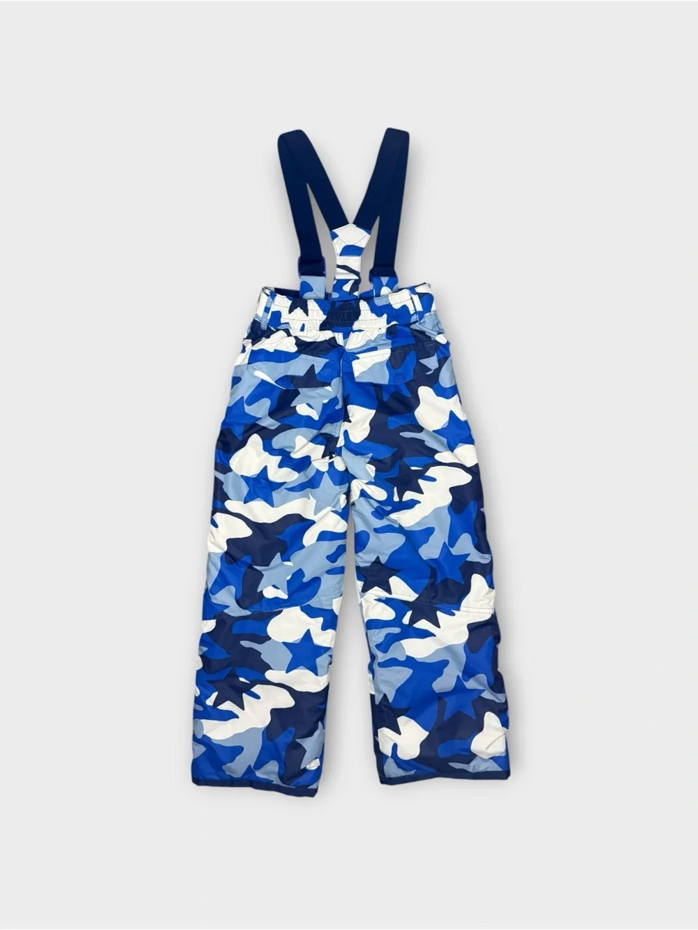 Mini Boden Green Blue Camo All Weather Snow Ski Jacket & Bib